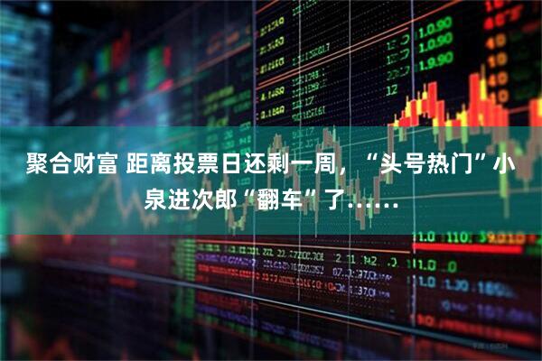 聚合财富 距离投票日还剩一周，“头号热门”小泉进次郎“翻车”了……