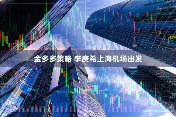金多多策略 李庚希上海机场出发